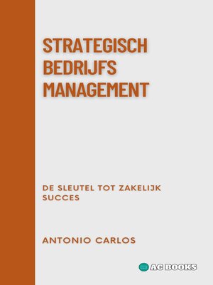 cover image of Strategisch Bedrijfsmanagement